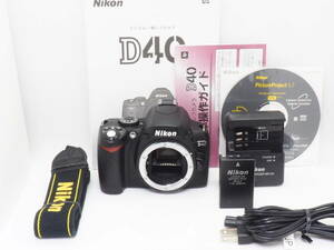 ニコン Nikon D40 ボディ 《 ショット数10780回 》 #05043851