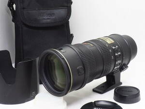 ニコン Nikon AF-S VR-NIKKOR 70-200mm F2.8G ED 《 AF光学良好 専用ソフトケース付 》 #254522251