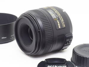 ■美品■ ニコン Nikon AF-S DX Micro NIKKOR 40mm F2.8 G 《 動作光学良好 》 #25117401