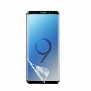 ヘラ付き 端が浮かない Galaxy S9 SC-02K SCV38 全面保護 フルカバー 3D ガラスフィルム ハイドロゲルフィルム 保護 フィルムの画像2