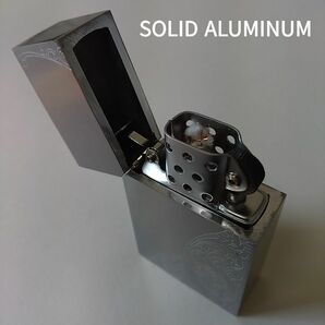 TPL HARDEDGE SOLID ALUMINIUM OIL LIGHTER ハードエッジオイルライター ソリッドアルミニウム