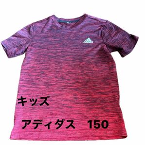 adidas アディダス　キッズ　半袖Tシャツ　150