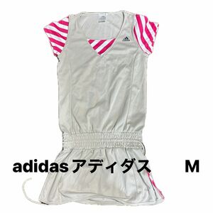 adidas アディダス　チュニック　ワンピース　スポーツ　サイズM