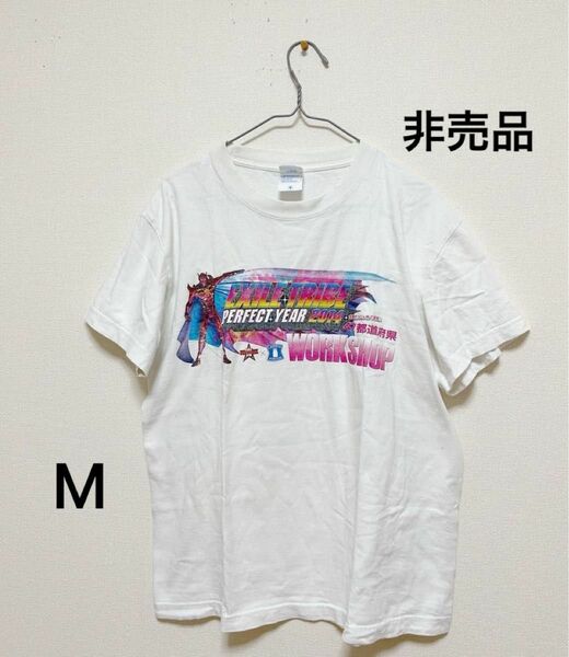 非売品　EXILE TRIBE PERFECT ダンスワークショップ参加半袖Tシャツ　レディース　Mサイズ ホワイト カットソー