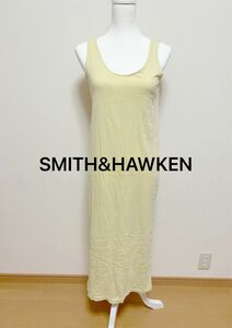 SMITH&HAWKEN ノースリーブタンクトップロングワンピース　タグカット品 ノースリーブワンピースレディースMサイズマキシ丈