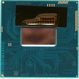 CPU Intel Core i3-4000M 2.4GHz SR1HC used operation goods 