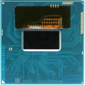 CPU Intel Core i3-4100M 2.5GHz SR1HB 中古動作品