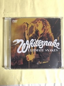 WHITESNAKE DVD VIDEO ULTIMATE SNAKES 2 sheets set including in a package possibility 