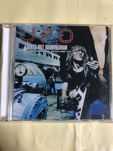 UFO CD BIRMINGHAM 1977 2枚組　同梱可能