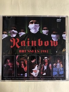 RAINBOW DVD VIDEO LIVE IN BRUSSELS 1981 1枚組