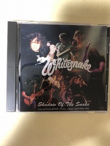 WHITESNAKE CD SHADOW OF THE SNAKES OSAKA 1980 2 sheets set including in a package possibility 