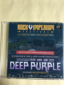 DEEP PURPLE DVD VIDEO ROCK IMPERIUM FEST CARTAGENA 2023 1枚組　同梱可能