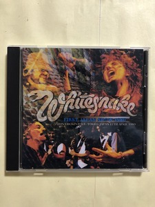 WHITESNAKE CD FIRST JAPAN SHOW 1980 2 sheets set including in a package possibility 