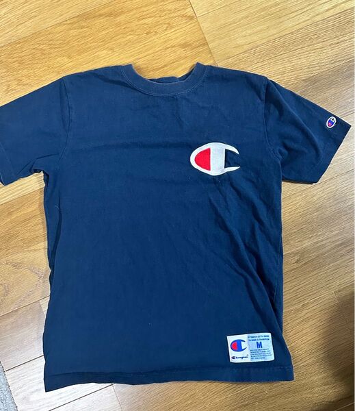 チャンピオン champiom Tシャツ ネイビー メンズ Mサイズ