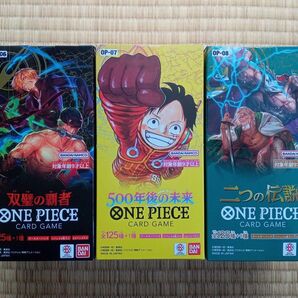 ONE PIECEカードゲーム ブースターパック 二つの伝説 双璧の覇者 500年後の未来 3BOXセット 双璧の覇者1BOX