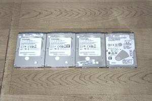 ★☆500GB-HDD4個　Toshiba HGST　2.5インチ☆★