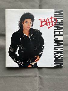 洋楽LP輸入盤：マイケル・ジャクソン　BAD