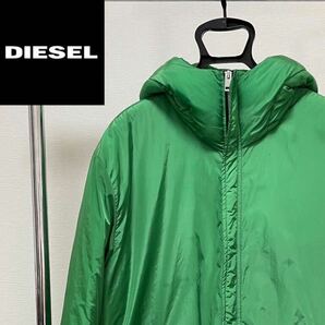 DIESEL グリーン ナイロンジャケット