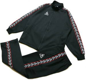 程度良好/ゆったりめ！◆日本製 le coq sportif ルコック ジャージ上下セット◆Mサイズ（身長168-171センチ位）