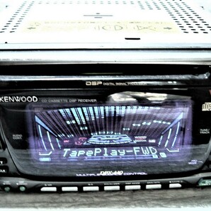 ★ KENWOOD ケンウッド DPX-４４０ CD/カセットプレーヤー グライコ O/H済み 完動品 ★の画像3