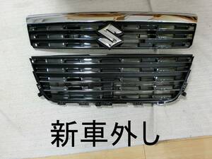 Buy Now　New vehicle外し　スペーシアcustom　MK53S　前期　Genuine　フロントGrille　上下