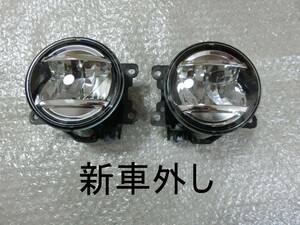 即決　新車外し　デリカ　純正 LED　フォグランプ　左右セット　KOITO　114-11092