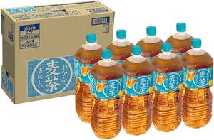 43462or47224.. beautiful tea CCL.... barley tea from PET bottle 2L×8ps.@4902102143462 general goods . label less Random shipping 4902102147224