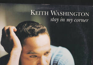 ダンクラ12inch★KEITH WASHINGTON / Stay in my corner★picture sleeve・promo only・Quest★