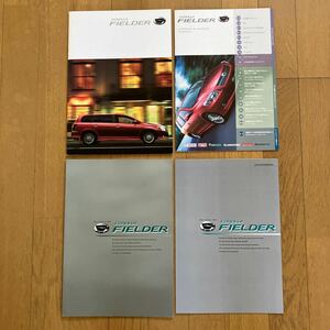 トヨタ　カローラフィールダー　2004年　2008年COROLLA FIELDER アクセサリーカタログ 付きカタログ　