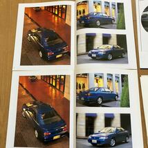 TOYOTA 1997年スプリンターカリブ1995年SPRINTER CARIB 4WD カタログ　1997年1998年　カローラレビン表紙色違い カタログ_画像8
