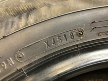 ダンロップ ウインターマックス02 WM02 195/65R15 4本 2018年製 2971 スタッドレスタイヤ (沖縄県・離島は発送不可)_画像9