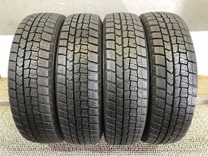 ダンロップ ウインターマックス02 WM02 155/65R14 4本 2020年製 3062 スタッドレスタイヤ (沖縄県・離島は発送不可)