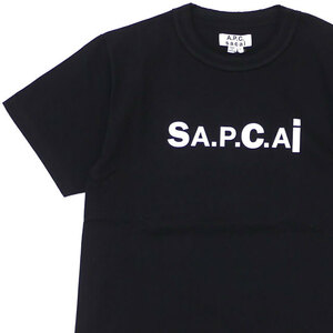 sacai × A.P.C. コラボロゴ sa.p.c.ai サイドジップTシャツ XXL (新作サカイCarharttAPC