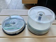 CD-R DVD-R TDK maxell 録画用 計25枚 120分 700MB インクジェット_画像1