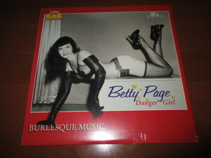 betty page / burlesque music (ドイツ盤未開封送料込み!!)