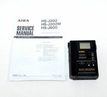 【稀少銘機!!】AIWA アイワ HS-J10 Cassette Boy カセットボーイ PORTABLE RADIO RECORDER ラジオ カセットレコーダー カセットプレーヤー_画像1