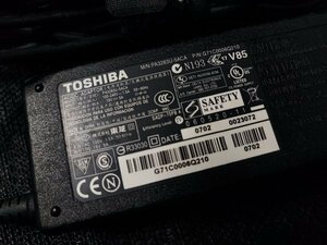 TOSHIBA　AC/DC Adaptor　ノートPC　ACアダプター　Model:PA3283U-5ACA P/N:G71C0006Q210　送料込み