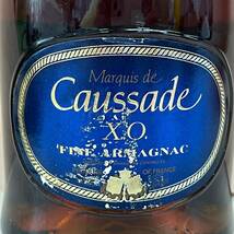 Y207-K50-465 Caussade コサード X.O. アルマニャック ブランデー 古酒 700ml 40% 未開栓_画像2