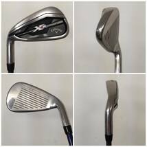 X620-K39-1813 Callaway キャロウェイ XR ゴルフクラブ アイアン 5本セット #5,6,7,8,9 シャフト/約84.5-90.5cm フレックスR_画像3