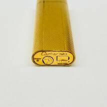 X545-K41-850◎ Cartier カルティエ ライター ゴールドカラー 喫煙グッズ 喫煙具 火花有_画像6