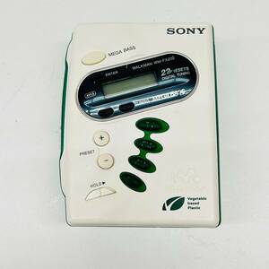 X556-K32-2893◎ SONY ソニー WALKMAN ウォークマン WM-FX202 ラジオカセットプレーヤー Vegetable based plastic