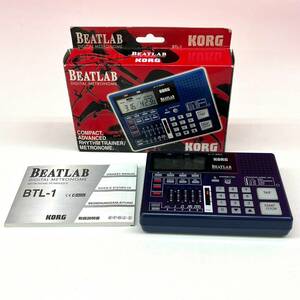 Y288-K46-1216 KORG Korg BTL-1 digital metronome BEATLAB blue blue outer box * owner manual attaching .