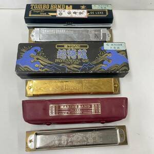 Y013-K44-3553 Tombo dragonfly M.HOHNER horn na- harmonica 3 point set wind instruments case attaching 