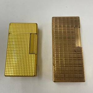 Z059-O44-960* VINCI vi nchi lighter 2 point France made FLAMINAIREfremina-ru Gold color gas lighter smoking . smoking goods 