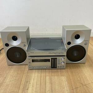 Z008-K46-1391 Technics システムコンポ SL-5 SA-K5 SB-F08 ターンテーブル カセットデッキ スピーカー オーディオ機器 通電OK