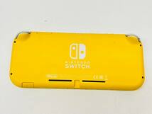 Y539-K46-1036 Nintendo 任天堂 NINTENDO SWITCH Lite ニンテンドースイッチライト 本体 HDH-001 通電/初期化OK 外箱/充電ケーブル付_画像3