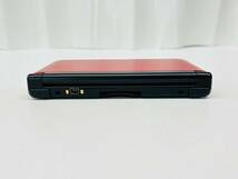 X726-O35-1659 任天堂 Nintendo ニンテンドー 3DS LL SPR-001(JPN) 本体 赤 レッド カスタムブラック 黒 充電コード付き 通電/初期化OK_画像6