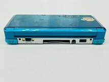 Y520-D1-781 任天堂 Nintendo ニンテンドー 3DS 青 ブルー アクアブルー CTR-001 本体 ゲーム 通電確認OK_画像8