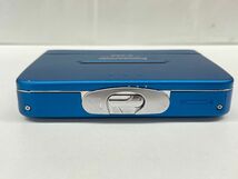 Z022-K48-629 Panasonic パナソニック RQ-SX11 S-XBS ポータブルプレーヤー カセットプレーヤー ブルー系 青 イヤホン付_画像6
