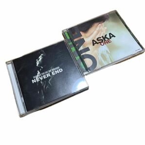 ASKA ONE & ASKA NEVER END CD(2枚セット)
